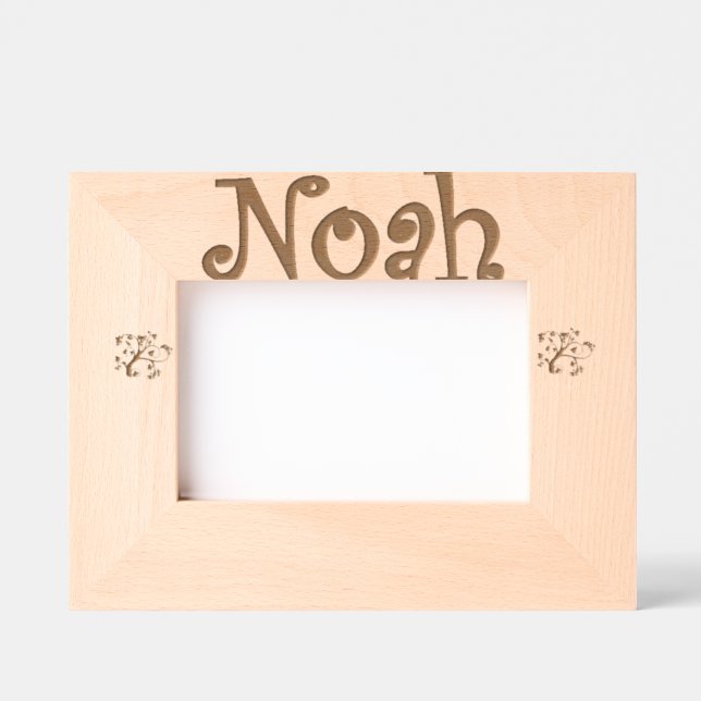 Marcos Grabados Persinalized Photo frame Noah / Cadre photo Noah (Anverso)