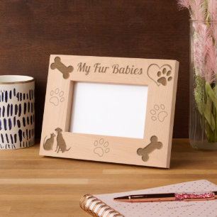 Marcos Grabados Personalizable Mis Fur Babies