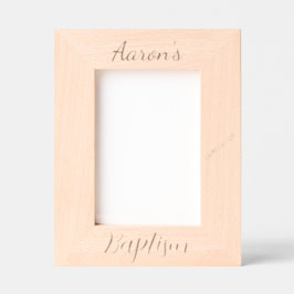 Marcos Grabados Personalizado Christening, Baptism, Bar Mitzvah, 5