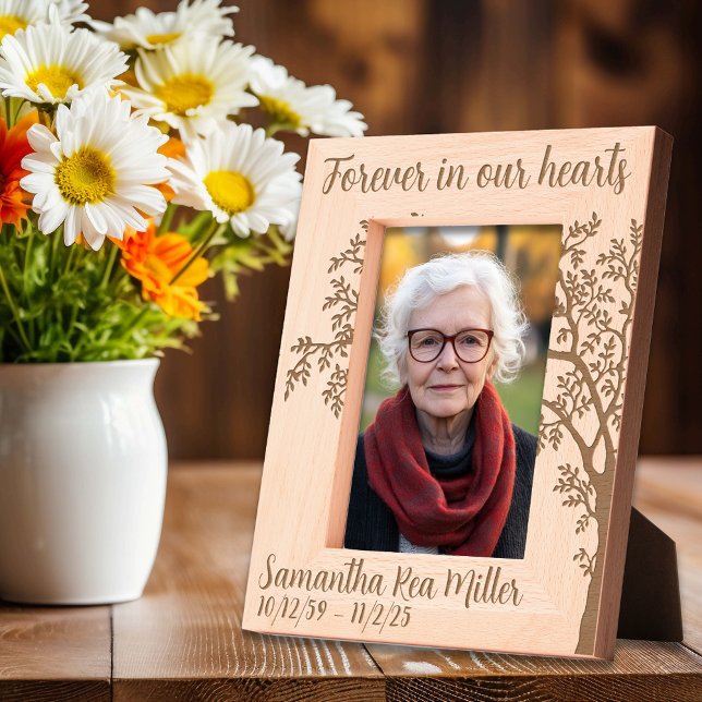 Marcos Grabados Personalizado de árbol conmemorativo (Subido por el creador)