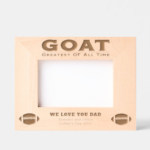 Marcos Grabados Personalizado Monogramado Gran Fútbol Papá