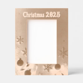 Marcos Grabados Personalize Christmas Laser Etched Picture Frame