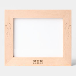 Marcos Grabados Personalize Elegant Floral Mom Engraved Frames
