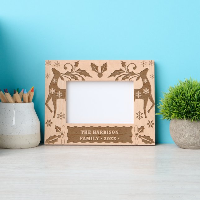 Marcos Grabados Personalized Holiday (Anverso)