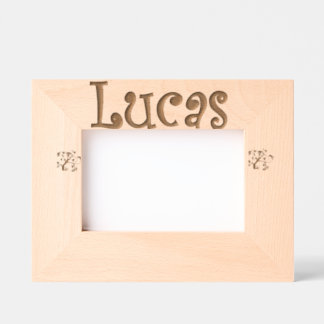 Marcos Grabados Personalized Photo frame Lucas / Cadre photo