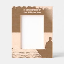 Marcos Grabados Pescador de bolsillos conmemorativos