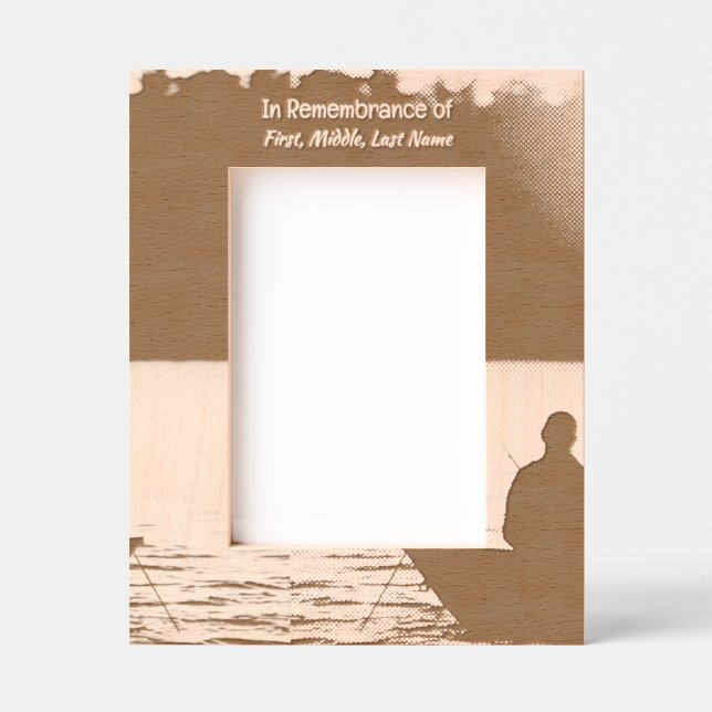 Marcos Grabados Pescador de bolsillos conmemorativos (Anverso)