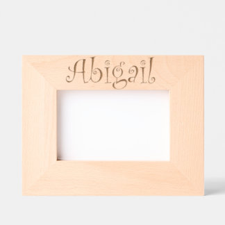 Marcos Grabados Photo frame Abigail trendy first name