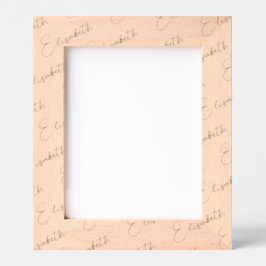 Marcos Grabados Photo Frame, Custom Name Handwritten, 8x10,