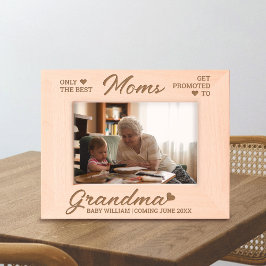 Marcos Grabados Promovida a la Invitación personalizada de bebé de