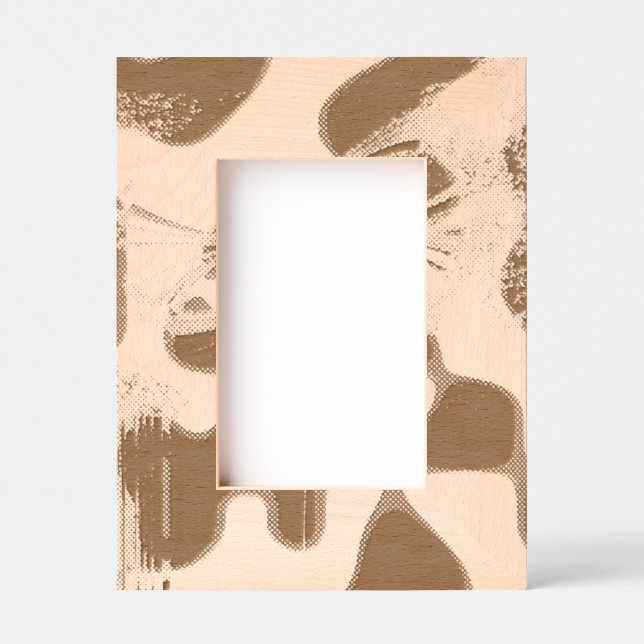 Marcos Grabados "Pure Contemporary" (4 x6 Portrait) Engraved Frame (Anverso)