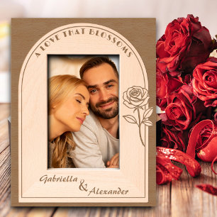 Marcos Grabados Regalo romántico de San Valentín para parejas - Ro