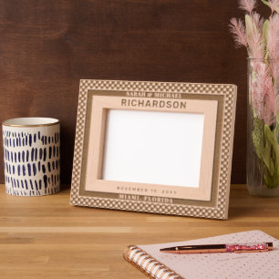 Marcos Grabados Regalos personalizados modernos y elegantes para B