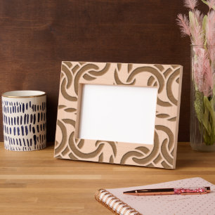 Marcos Grabados Resumen del Knot Celta moderno elegante Moda Mascu