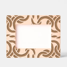 Marcos Grabados Resumen del Knot Celta moderno elegante Moda Mascu