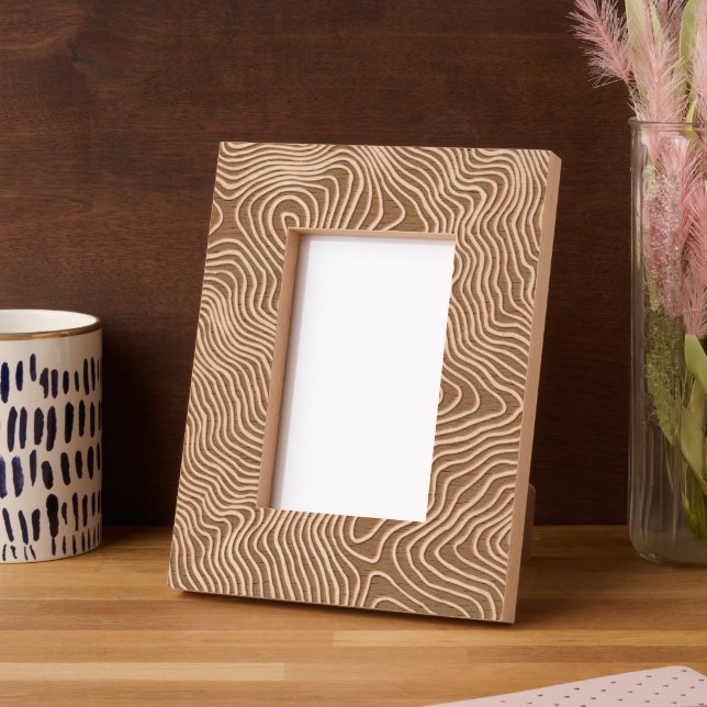 Marcos Grabados Resumen Elegante moderno Masculino Guay Fun Trippy (Izquierda)