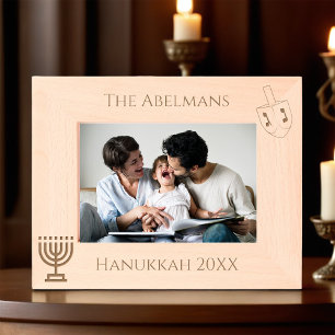Marcos Grabados Retrato familiar de Hanukkah