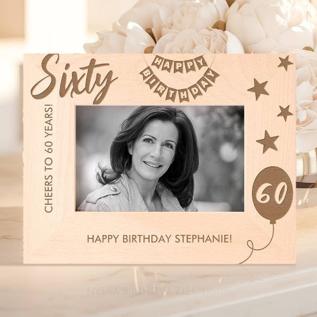 Marcos Grabados Saludos A Los 60 Años Feliz Cumpleaños (Subido por el creador)