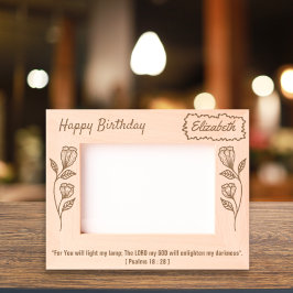 Marcos Grabados Santísima Biblia Verse Nacimiento Botánico Elegant