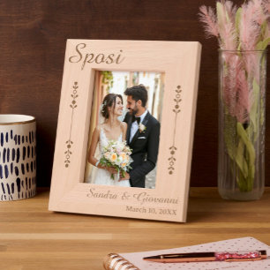 Marcos Grabados Sposi Personalizado