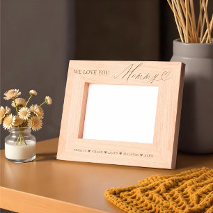 Marcos Grabados Te Aman Mummy Script Heards Kids Nombres Keepsake