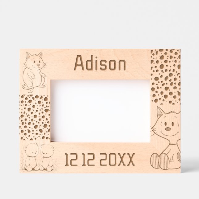 Marcos Grabados The cat and mouse in happy memories. (Anverso)