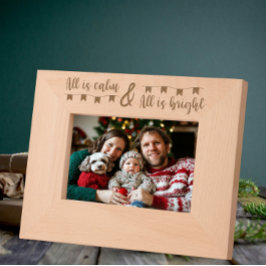 Marcos Grabados Todo Es Tranquilo. Todo Es Brillante.