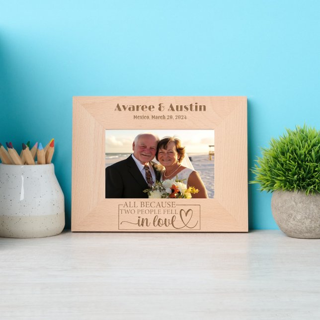 Marcos Grabados Todo Porque Dos Personas Se Enamoraron Boda (Subido por el creador)