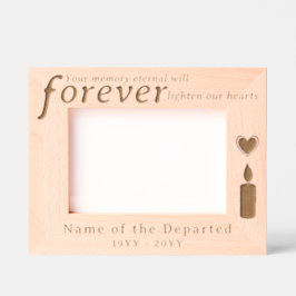Marcos Grabados Vela conmemorativa personalizada con corazones