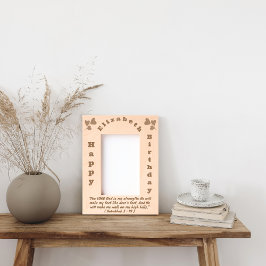 Marcos Grabados Verso de la Biblia y textos verticales simples par