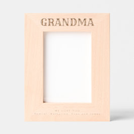 Marcos Grabados We Love You Grandma