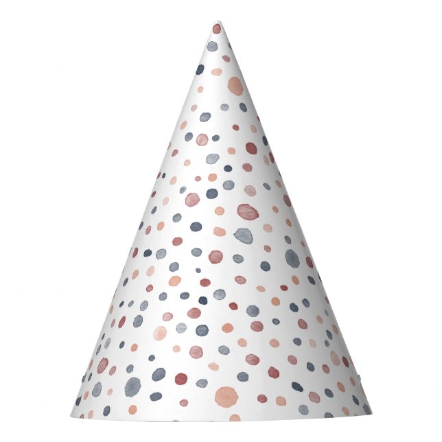 Marcus Confetti Watercolor Dots Fiesta Gorra (Anverso)