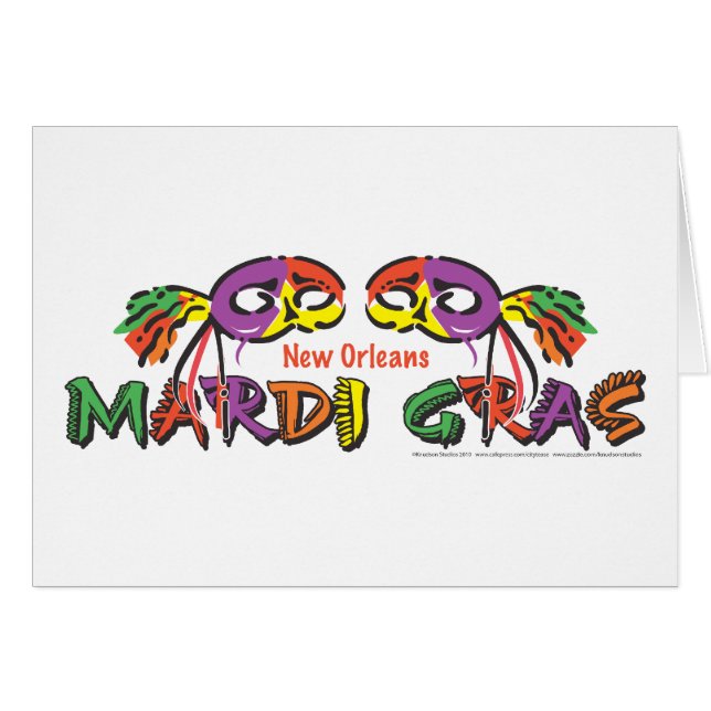 Mardi Gras (Anverso (Horizontal))