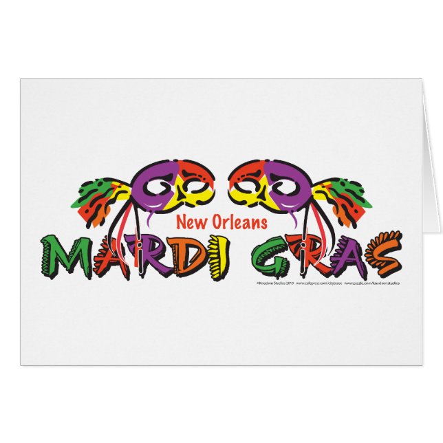 MARDI-GRAS (Anverso (Horizontal))