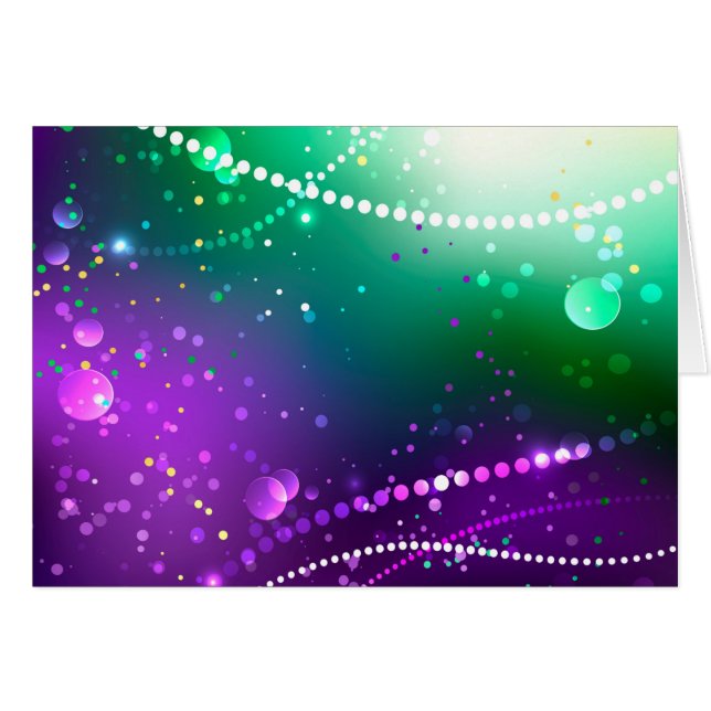 Mardi Gras Festive Purple Background (Anverso (Horizontal))
