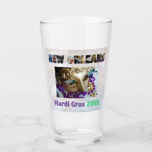 Mardi Gras Fiesta Nueva Orleans Nola Beer Pint