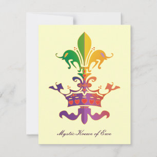Mardi Gras Fleur de Crown