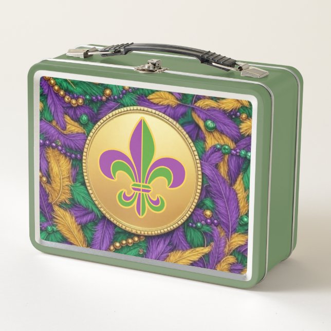 Mardi Gras Fleur de lis (Anverso)