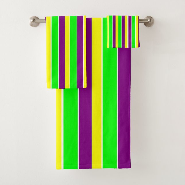 Mardi Gras Stripes (In situ)