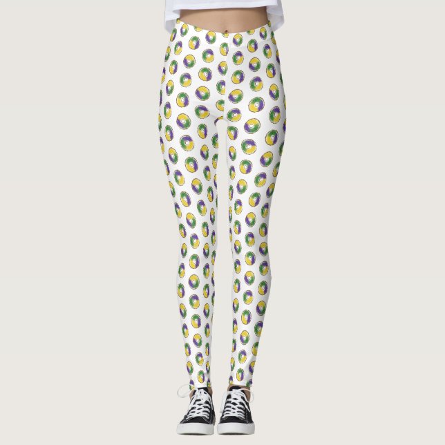 Mardi Gras- Todas las leggings de reyes (Anverso)
