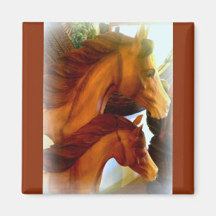 mare y pony imán