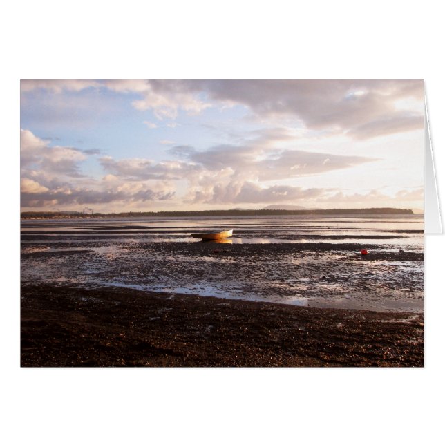 MAREA BAJA EN LA PUESTA DEL SOL (Anverso (Horizontal))