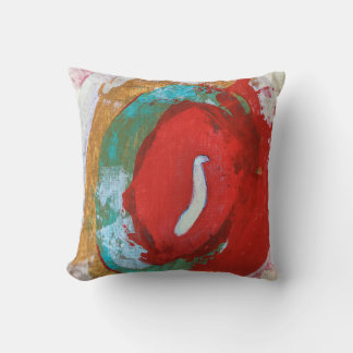 Marea roja 16 x 16 Cojín decorativo polaco