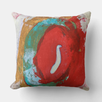 Marea roja 20 x 20 Cojín decorativo polaco