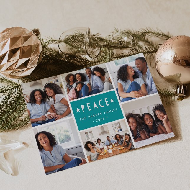 Mareas brillantes | Tarjeta de Collage de fotos de (Subido por el creador)