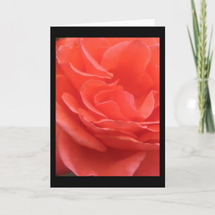Mareas de tarjeta de felicitación de foto de Rosa 
