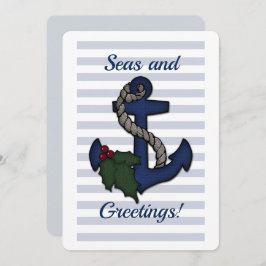 Mares de navegación y saludos Navidades náuticos