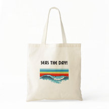 ¡Mares el día! Bolso de tela