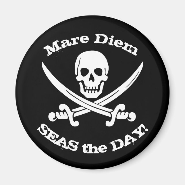 Mares el imán pirata del día (Frente)