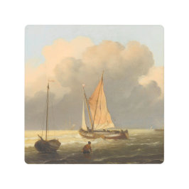 Mares frente a la costa, con Poster de Spritsail B